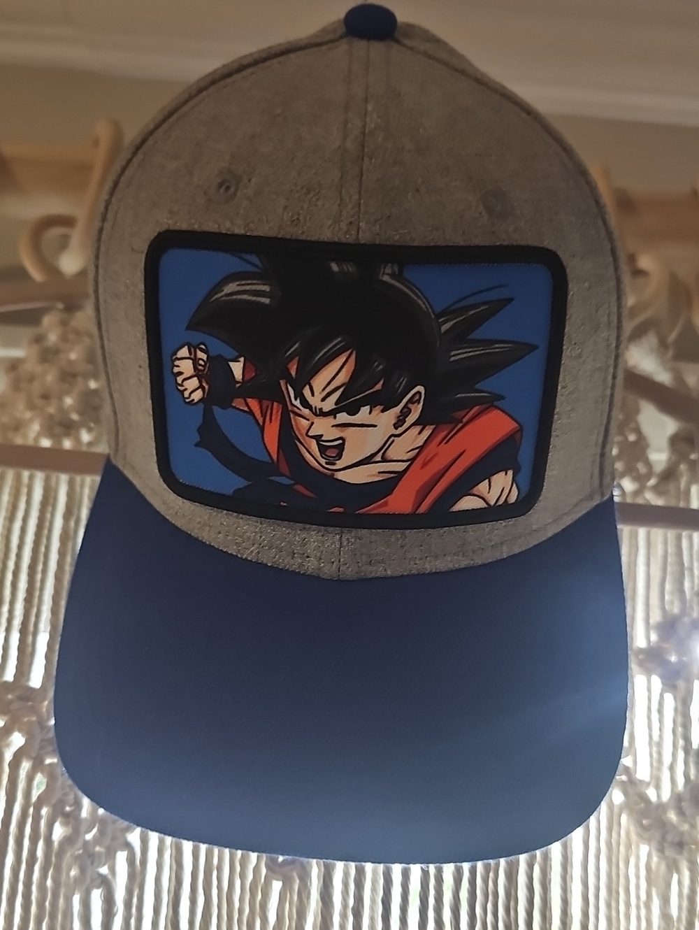 DBZ Grey and Blue Baseball Cap